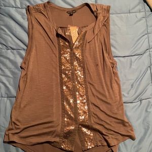 Gray Sparkle AE Tank